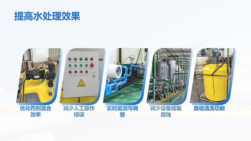 分散劑自動加藥裝置｜反滲透｜循環(huán)水｜工業(yè)污水｜緩釋阻垢劑｜酸堿PH｜水處理加藥設(shè)備廠家｜瑞博環(huán)保優(yōu)勢圖