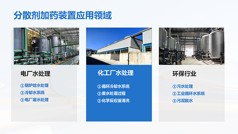 分散劑自動加藥裝置｜反滲透｜循環(huán)水｜工業(yè)污水｜緩釋阻垢劑｜酸堿PH｜水處理加藥設(shè)備廠家｜瑞博環(huán)保應(yīng)用領(lǐng)域圖